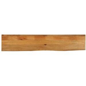 Table Top Live Edge 140x30x3.8 cm Solid Wood Mango vidaXL Table Top Live Edge 140x30x3.8 cm Solid Wood Mango vidaXL