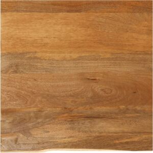 Table Top Live Edge 40x40x3.8 cm Solid Wood Mango vidaXL Table Top Live Edge 40x40x3.8 cm Solid Wood Mango vidaXL