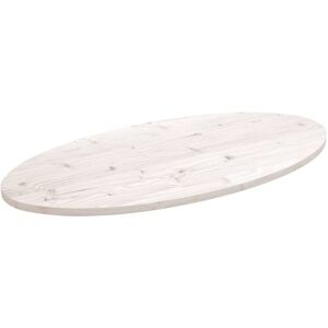 Table Top White 100x50x2.5 cm Solid Wood Pine Oval Vidaxl Table Top White 100x50x2.5 cm Solid Wood Pine Oval Vidaxl