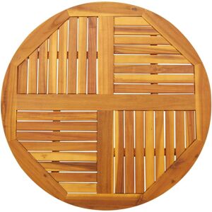 Table Top Ø90x2.2 cm Round Solid Wood Acacia Vidaxl Table Top Ø90x2.2 cm Round Solid Wood Acacia Vidaxl