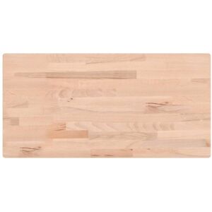 Table Top 100x50x1.5 cm Rectangular Solid Wood Beech Vidaxl Table Top 100x50x1.5 cm Rectangular Solid Wood Beech Vidaxl