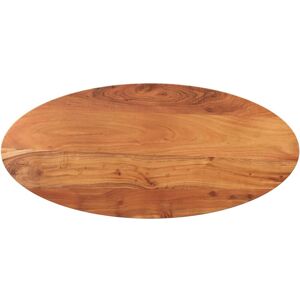 VidaXL Natural Acacia Wood Oval Tabletop - 140x60 cm VidaXL Natural Acacia Wood Oval Tabletop - 140x60 cm