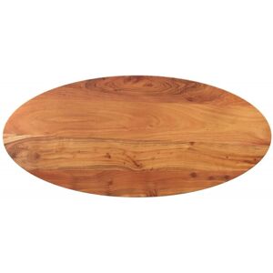 Table Top 90x40x2.5 cm Oval Solid Wood Acacia vidaXL Table Top 90x40x2.5 cm Oval Solid Wood Acacia vidaXL