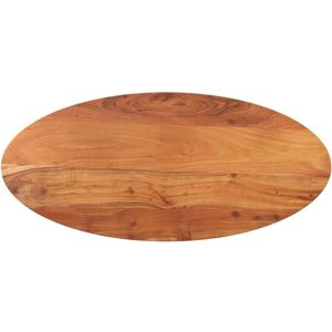 Table Top 100x40x2.5 cm Oval Solid Wood Acacia vidaXL Table Top 100x40x2.5 cm Oval Solid Wood Acacia vidaXL