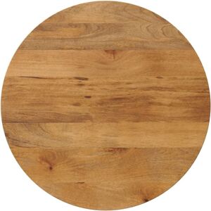vidaXL Round Mango Wood Table Top - 90cm - Rustic vidaXL Round Mango Wood Table Top - 90cm - Rustic