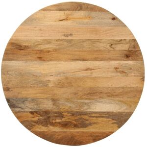 Table Top ø 70x3.8 cm Round Solid Wood Mango Vidaxl Table Top ø 70x3.8 cm Round Solid Wood Mango Vidaxl