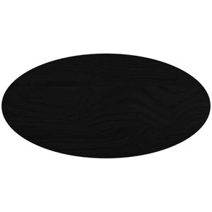 Table Top Dark Brown 80x40x4 cm Solid Wood Oak Oval Vidaxl Table Top Dark Brown 80x40x4 cm Solid Wood Oak Oval Vidaxl