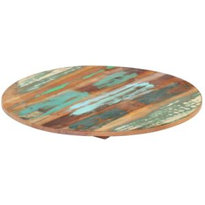 vidaXL Round Reclaimed Wood Tabletop 40cm - Tabletop for Various Furniture vidaXL Round Reclaimed Wood Tabletop 40cm - Tabletop for Various Furniture