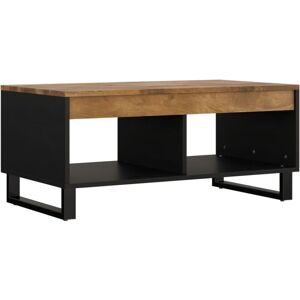 vidaXL 90x50x40 cm Honey Brown Solid Mango Wood Coffee Table vidaXL 90x50x40 cm Honey Brown Solid Mango Wood Coffee Table