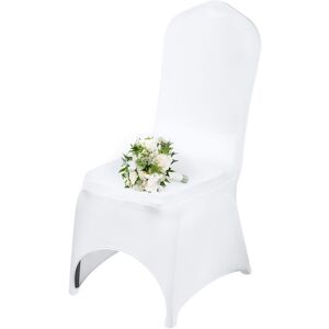 Vevor - Mophorn Stretch Spandex Folding Chair Covers 50PCS White Universal Fitted Arched Front Cover Washable Slipcovers Vevor - Mophorn Stretch Spandex Folding Chair Covers 50PCS White Universal Fitted Arched Front Cover Washable Slipcovers