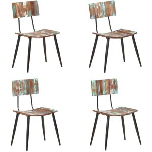 Vidaxl - Dining Chairs 4 pcs Solid Reclaimed Wood Vidaxl - Dining Chairs 4 pcs Solid Reclaimed Wood