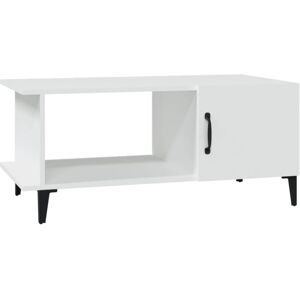 Coffee Table White 90x50x40 cm Engineered Wood vidaXL Coffee Table White 90x50x40 cm Engineered Wood vidaXL
