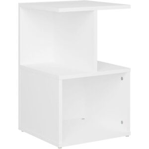 Bedside Cabinet White 35x35x55 cm Engineered Wood Vidaxl Bedside Cabinet White 35x35x55 cm Engineered Wood Vidaxl