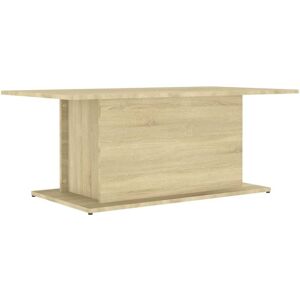 Coffee Table Sonoma Oak 102x55.5x40 cm Engineered Wood Vidaxl Coffee Table Sonoma Oak 102x55.5x40 cm Engineered Wood Vidaxl