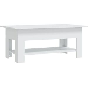 Coffee Table White 102x55x42 cm Engineered Wood Vidaxl Coffee Table White 102x55x42 cm Engineered Wood Vidaxl