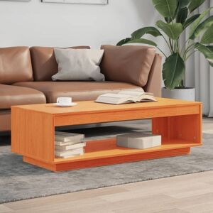 Coffee Table Wax Brown 110x50x33.5 cm Solid Wood Pine Vidaxl Coffee Table Wax Brown 110x50x33.5 cm Solid Wood Pine Vidaxl