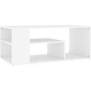 Vidaxl - Coffee Table White 100x50x40 cm Engineered Wood Vidaxl - Coffee Table White 100x50x40 cm Engineered Wood