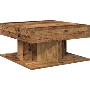Coffee Table Old Wood 55x55x30 cm Engineered Wood Vidaxl Coffee Table Old Wood 55x55x30 cm Engineered Wood Vidaxl