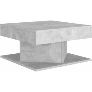 Coffee Table Concrete Grey 57x57x30 cm Engineered Wood Vidaxl Coffee Table Concrete Grey 57x57x30 cm Engineered Wood Vidaxl