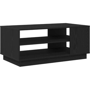 Coffee Table Black oak 102 x 55 x 43 cm Engineered wood Vidaxl Coffee Table Black oak 102 x 55 x 43 cm Engineered wood Vidaxl
