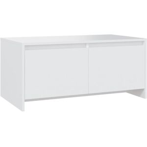 Coffee Table White 90x50x41.5 cm Engineered Wood Vidaxl Coffee Table White 90x50x41.5 cm Engineered Wood Vidaxl