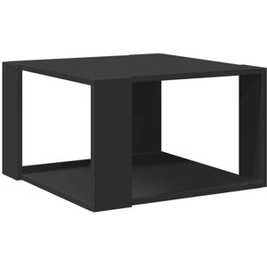 Coffee Table Black 51.5x51.5x30 cm Engineered Wood Vidaxl Coffee Table Black 51.5x51.5x30 cm Engineered Wood Vidaxl