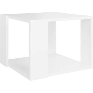 Coffee Table White 40x40x30 cm Engineered Wood Vidaxl Coffee Table White 40x40x30 cm Engineered Wood Vidaxl