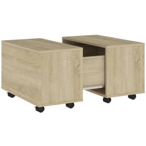 Vidaxl - Coffee Table Sonoma Oak 60x60x38 cm Engineered Wood Vidaxl - Coffee Table Sonoma Oak 60x60x38 cm Engineered Wood