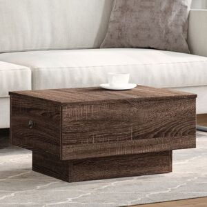 Coffee Table Brown oak 60x45x31 cm Engineered Wood Vidaxl Coffee Table Brown oak 60x45x31 cm Engineered Wood Vidaxl