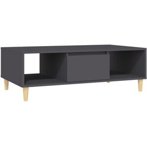 Vidaxl - Coffee Table Grey 103.5x60x35 cm Engineered Wood Vidaxl - Coffee Table Grey 103.5x60x35 cm Engineered Wood