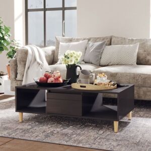 Vidaxl - Coffee Table High Gloss Grey 103.5x60x35 cm Engineered Wood Vidaxl - Coffee Table High Gloss Grey 103.5x60x35 cm Engineered Wood