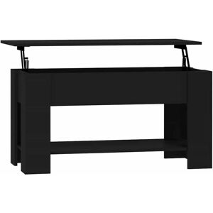 vidaXL Black Coffee Table 101x49x52 cm - Coffee Table vidaXL Black Coffee Table 101x49x52 cm - Coffee Table