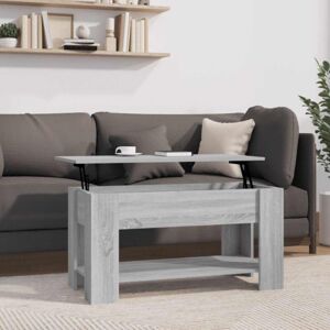 Vidaxl - Coffee Table Grey Sonoma 101x49x52 cm Engineered Wood Vidaxl - Coffee Table Grey Sonoma 101x49x52 cm Engineered Wood