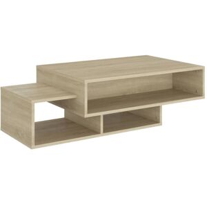 Vidaxl - Coffee Table Sonoma Oak 105x55x32 cm Engineered Wood Vidaxl - Coffee Table Sonoma Oak 105x55x32 cm Engineered Wood