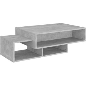 Coffee Table Concrete Grey 105x55x32 cm Engineered Wood Vidaxl Coffee Table Concrete Grey 105x55x32 cm Engineered Wood Vidaxl