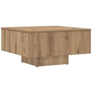 Coffee Table Artisan Oak 60x60x31.5 cm Engineered Wood Vidaxl Coffee Table Artisan Oak 60x60x31.5 cm Engineered Wood Vidaxl