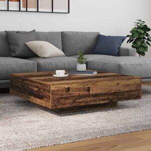 Coffee Table Old wood 100 x 100 x 31 cm Engineered wood Vidaxl Coffee Table Old wood 100 x 100 x 31 cm Engineered wood Vidaxl