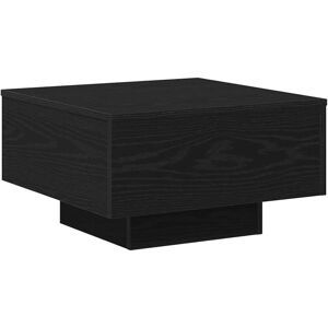 Coffee Table Black oak 55 x 55 x 31 cm Engineered wood Vidaxl Coffee Table Black oak 55 x 55 x 31 cm Engineered wood Vidaxl