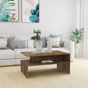 Coffee Table Smoked Oak 90x60x42,5 cm Engineered Wood vidaXL Coffee Table Smoked Oak 90x60x42,5 cm Engineered Wood vidaXL