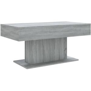 vidaXL Grey Sonoma Coffee Table - Coffee Table vidaXL Grey Sonoma Coffee Table - Coffee Table
