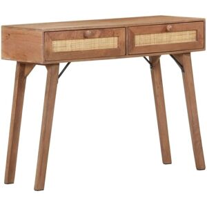 Console Table 100x35x76 cm Solid Mango Wood vidaXL Console Table 100x35x76 cm Solid Mango Wood vidaXL