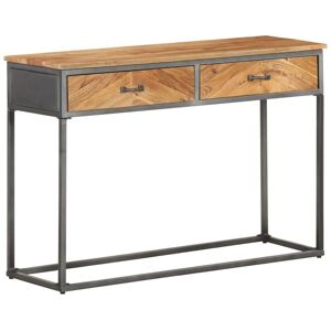 Console Table 110x35x75 cm Solid Acacia Wood vidaXL Console Table 110x35x75 cm Solid Acacia Wood vidaXL