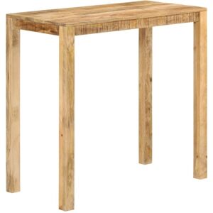 Bar Table 112x55x108 cm Solid Wood Mango Vidaxl Bar Table 112x55x108 cm Solid Wood Mango Vidaxl