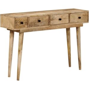 vidaXL Console Table Solid Mango Wood - Hallway End Table vidaXL Console Table Solid Mango Wood - Hallway End Table