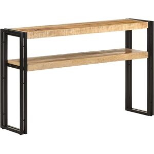 Console Table 120x30x75 cm Rough Mango Wood Vidaxl Console Table 120x30x75 cm Rough Mango Wood Vidaxl