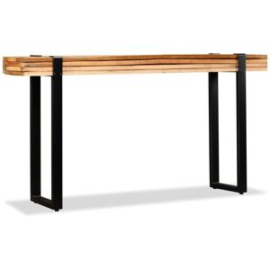 Console Table Solid Reclaimed Wood Adjustable Vidaxl Console Table Solid Reclaimed Wood Adjustable Vidaxl