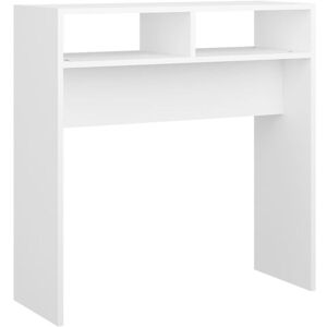 Console Table White 78x30x80 cm Engineered Wood Vidaxl Console Table White 78x30x80 cm Engineered Wood Vidaxl