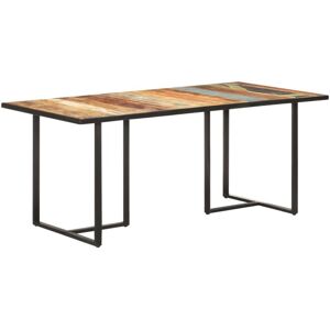 Dining Table 180 cm Solid Reclaimed Wood Vidaxl Dining Table 180 cm Solid Reclaimed Wood Vidaxl