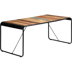 Dining Table 180x90x76 cm Solid Reclaimed Wood Vidaxl Dining Table 180x90x76 cm Solid Reclaimed Wood Vidaxl