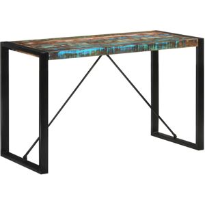 Dining Table 120x55x76 cm Solid Wood Reclaimed vidaXL Dining Table 120x55x76 cm Solid Wood Reclaimed vidaXL